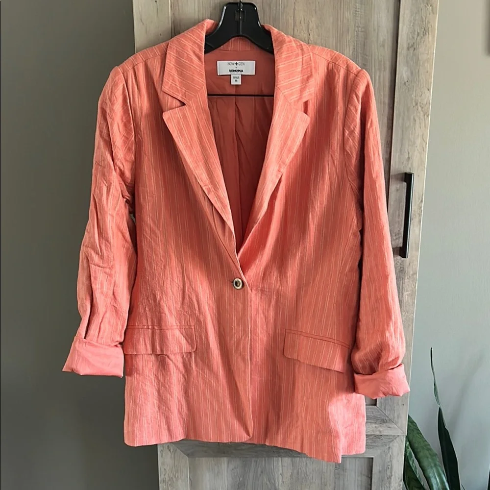 Linen blazer - Picture 3 of 6